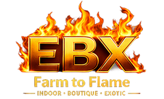 EBX Farm to Flame logo